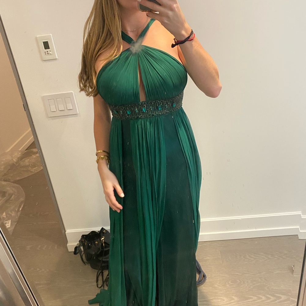 Olive Green dress - Never been worn gown